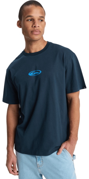 2026 Quiksilver Mens Flowers Surfing Tee EQYZT08301 - Dark Navy